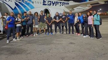 منتخب مصر للكيك بوكسينج يصل العراق للمشاركة فى البطولة العربية