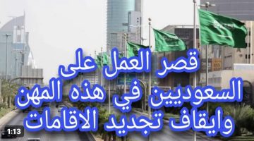 صدمة للمصريين هترجع بلدك !! .. قرار مفاجئ من السعودية بتوطين هذه المهن وجعلها مقتصرة علي المواطن السعودي فقط !!