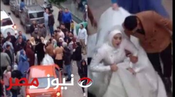 لقطات صدمت الجميع .. في الليلة التي ينتظرها الكثير حادث غريب يقع والعريس ينهال بالضرب على عروسته … والسبب؟!