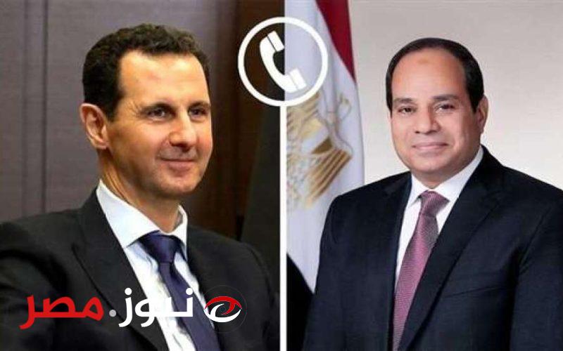 الرئيس السيسي يهنئ نظيره السوري بذكرى عيد الجلاء