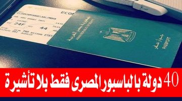 يا سعدكم وهناكم يا مصريين.. الإعلان عن جواز سفر مصري جديد بدون تأشيرة.. وهذه الدول التي يمكن السفر إليها بدون تأشيرة!!