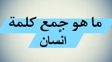 ولا عمر حد كان هيعرفها .. ما هو جمع كلمة «انسان» في اللغة العربية؟.. إجابة السؤال ستدهشك!!